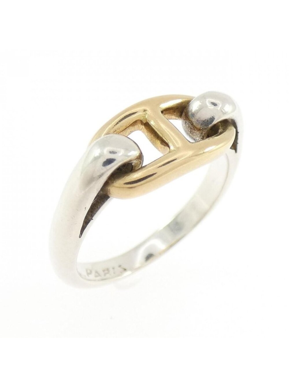 Hermes Vintage Chaine D'ancre Ring